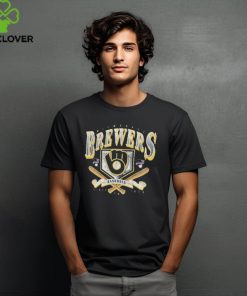 milwaukee Brewers Home Team Tri Blend T Shirt