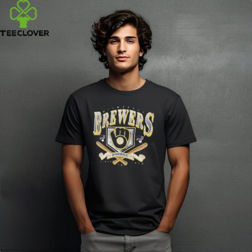 milwaukee Brewers Home Team Tri Blend T Shirt