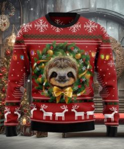 Merry Slothmas Ugly Christmas Sweater