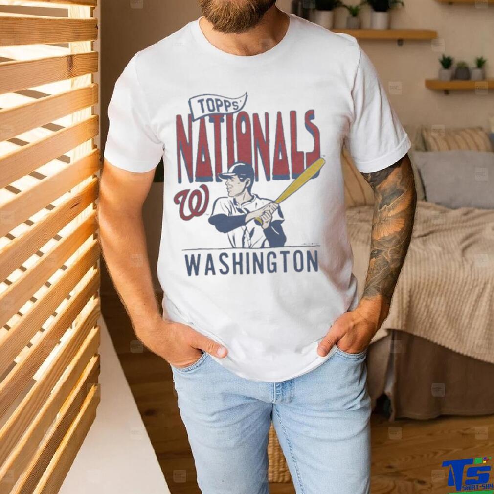 mlb x topps washington nationals shirt T Shirt mlb x topps washington nationals shirt T Shirt
