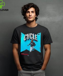 Miami Marlins Xavier Edwards Cycle Shirt