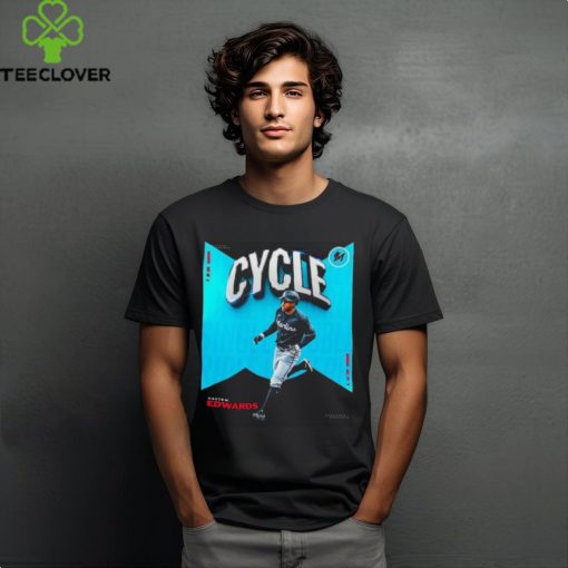 Miami Marlins Xavier Edwards Cycle Shirt