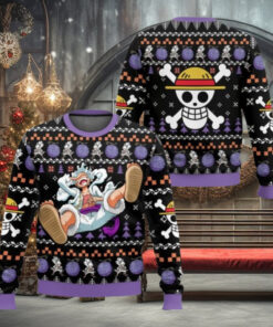 Luffy Gear 5 OP Ugly Christmas Sweater