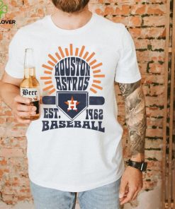 Youth Houston Astros Sun Burst T Shirt