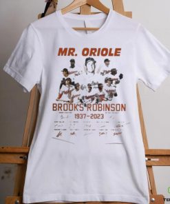 mr oriole brooks robinson 1937 2023 signatures Shirt