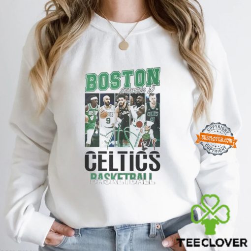 Boston Celtics 2024 Starting 5 Men’s Basketball T Shirt