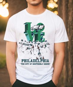 Love philadelphia the city of brotherly shove 2023 hoodie, sweater, longsleeve, shirt v-neck, t-shirt