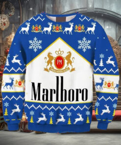 Marlboro Racing Ugly Christmas Sweater
