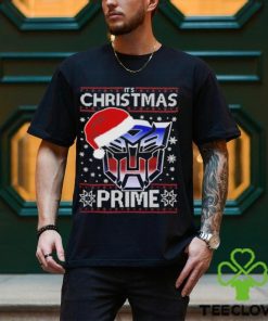 An Autobot Merry Christmas Transformers shirt