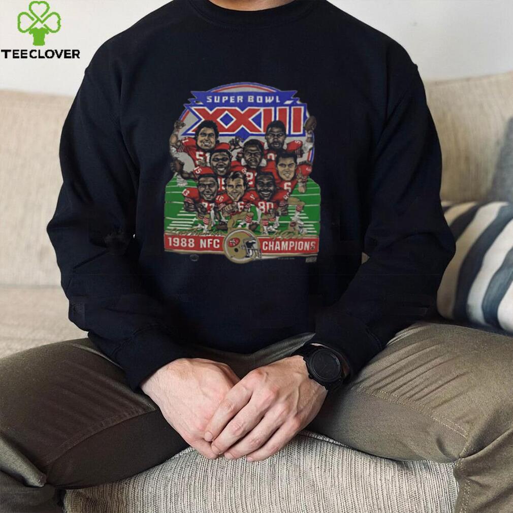 San Francisco 49ers T Shirt Vintage 1988 San Francisco 49ers NFL