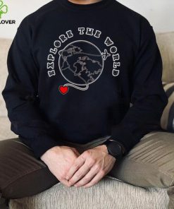 Explore the World heart Planet shirt 3 Explore the World heart Planet shirt