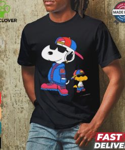 The Peanuts Snoopy And Woodstock 2 Cool Snoopy 8 30 Drop T shirt