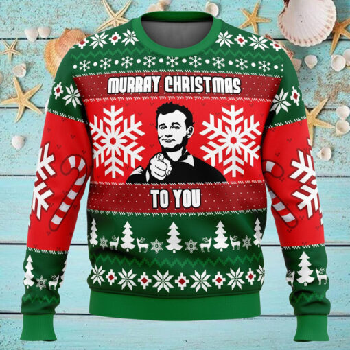 Murray Christmas Bill Murray Ugly Christmas Sweater