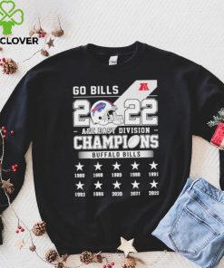 Go Bills 2022 AFC East Champions Buffalo Bills Shirt