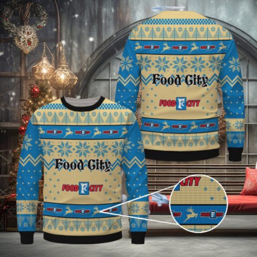 Food City Merry Christmas Ugly Sweater
