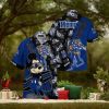 NCAA Memphis Tigers Hawaiian Shirt Mickey And Floral Pattern