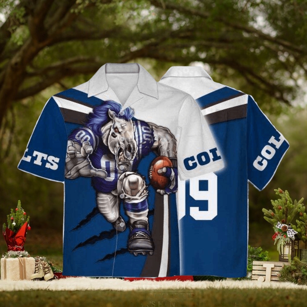 Personalized Unisex Hawaiian Shirt Indianapolis Colts Football Team 3D Apparel For Men Women Personalized Unisex Hawaiian Shirt Indianapolis Colts Football Team 3D Apparel For Men Women