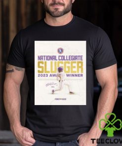 national collegiate slugger 2023 award winner the most outstanding offensive baseball division one team in the country the power lsu house shirt