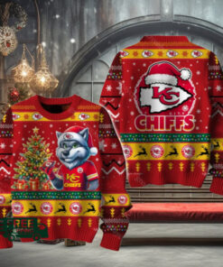 Kansas City Chiefs Christmas Ugly Sweater