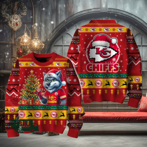Kansas City Chiefs Christmas Ugly Sweater