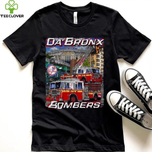 new York City Da Bronx Bombers Yankee Navy Fire shirt
