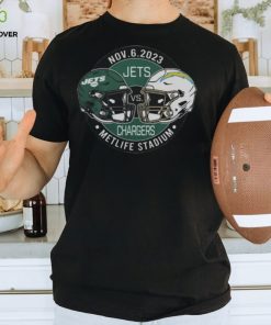 new York Jets Vs Los Angeles Chargers November 6 2023 Metlife Stadium Shirt