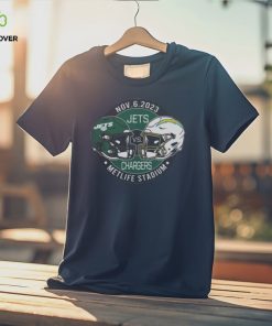 new York Jets Vs Los Angeles Chargers November 6 2023 Metlife Stadium Shirt