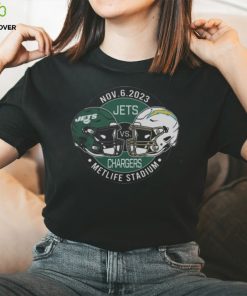 new York Jets Vs Los Angeles Chargers November 6 2023 Metlife Stadium Shirt