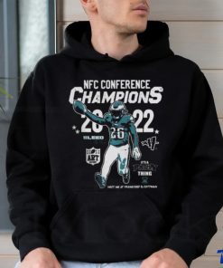 nfc conference champions 2022 bleed green its a philly thing hoodie, sweater, longsleeve, shirt v-neck, t-shirt Shirt