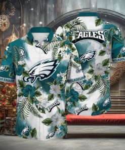 nfl philadelphia eagles hawaii hoodie, sweater, longsleeve, shirt v-neck, t-shirt flower trendy floral tops lm3ki