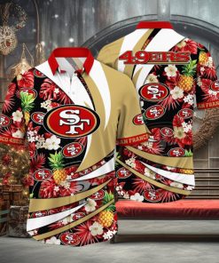 nfl san francisco 49ers hawaii hoodie, sweater, longsleeve, shirt v-neck, t-shirt flower classic hawaiian prints qg6sq