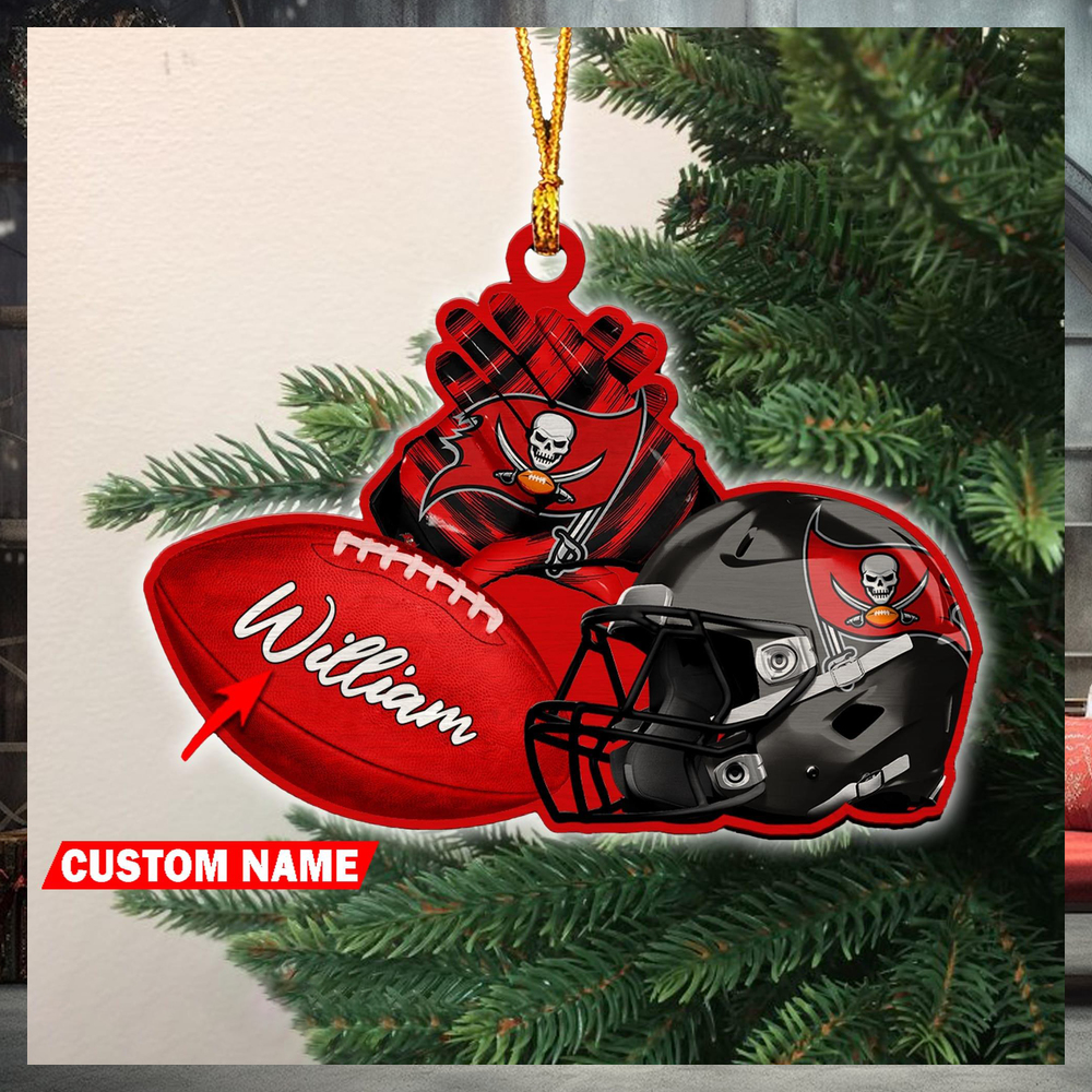 nfl tampa bay buccaneers rugby ball helmet custom shaped ornament 0631 nfl tampa bay buccaneers rugby ball helmet custom shaped ornament 0631
