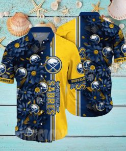 Buffalo Sabres NHL Flower Full Printing Unisex Hawaiian Shirt