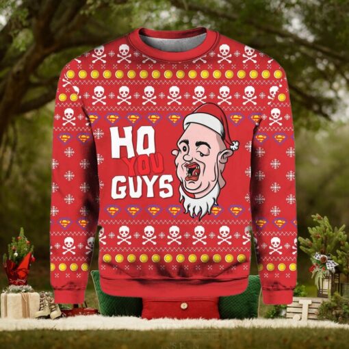 The Goonies Ho You Guys Ugly Christmas Sweater