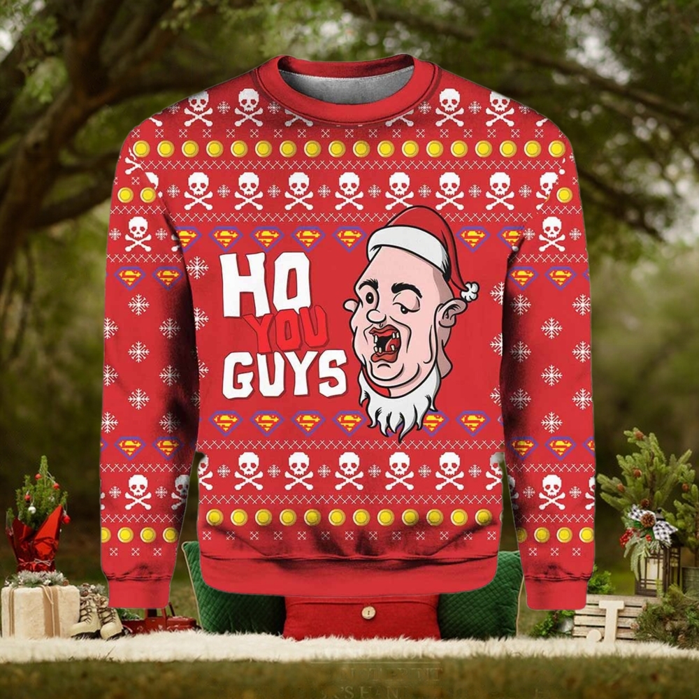 The Goonies Ho You Guys Ugly Christmas Sweater The Goonies Ho You Guys Ugly Christmas Sweater