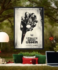 The Fall Of The House Of Usher Netflix Series Home Decor Poster Canvas