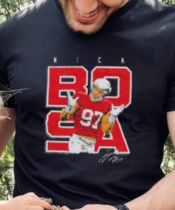 nick Bosa San Francisco 49ers shrugs hoodie, sweater, longsleeve, shirt v-neck, t-shirt