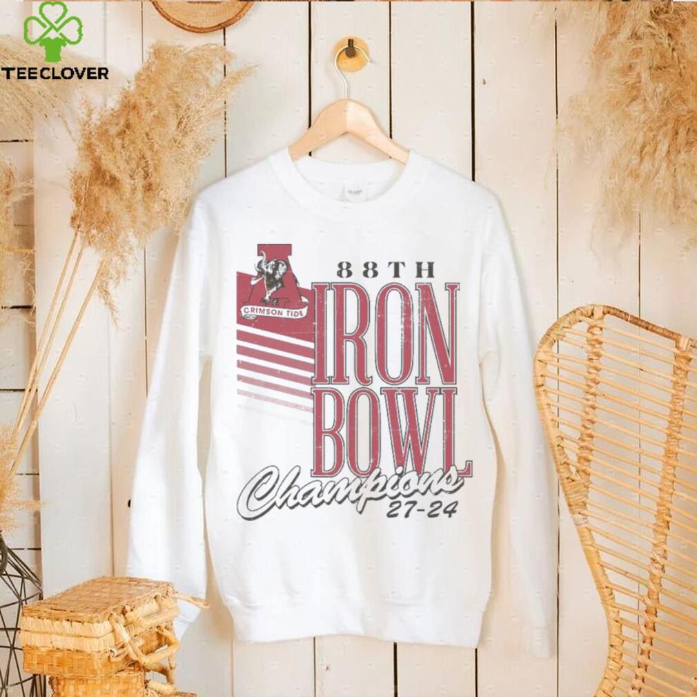 Alabama Crimson Tide 88th Iron Bowl Champions 27 24 Shirt Alabama Crimson Tide 88th Iron Bowl Champions 27 24 Shirt
