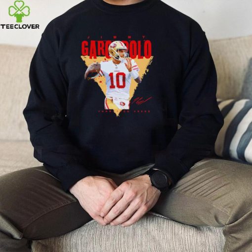 Jimmy Garoppolo San Francisco 49ers signature shirt
