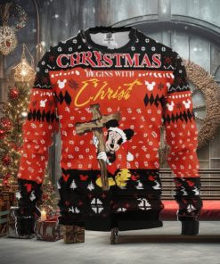 Mice Christ Amazing Gift Ugly Christmas 3D Sweater Christmas Gift For Men And Women