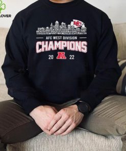Kansas City Chiefs Team Players 2022 AFC West Division Champions Shirt