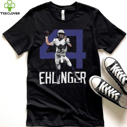 Sam Ehlinger Indianapolis Colts Bold Number Quarterback Shirt