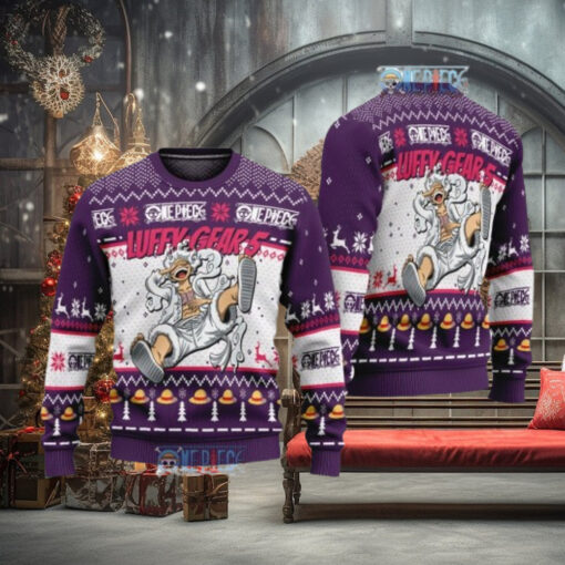 Gear 5 Joy Boy OP Ugly Sweater Christmas