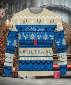 Michelob Ultra Beers Shirts Beer Vintage Logo Ugly Christmas Sweater