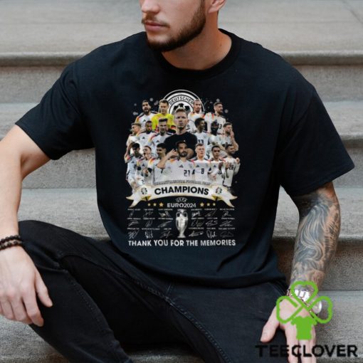 Germany National Football Team Champions UEFA Euro 2024 Thank You For The Memories T Shirt