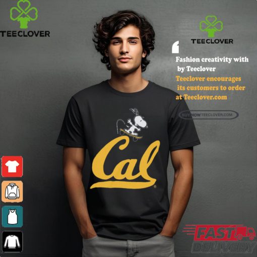 Official Peanuts x California Snoopy Skateboard t shirt