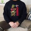 Groot Vs Baby Yoda Hug Kansas City Chiefs Christmas T Shirt0