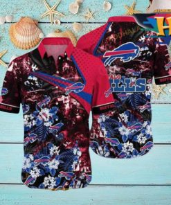 Buffalo Bills NFL Hawaiian Shirt Tropical Patterns Summer For Sports Fans NFL