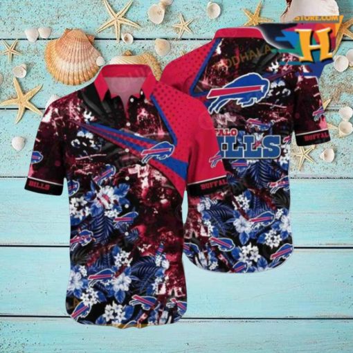 Buffalo Bills NFL Hawaiian Shirt Tropical Patterns Summer For Sports Fans NFL