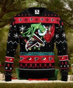 Atlanta Falcons Grinch Christmas Ugly Sweater